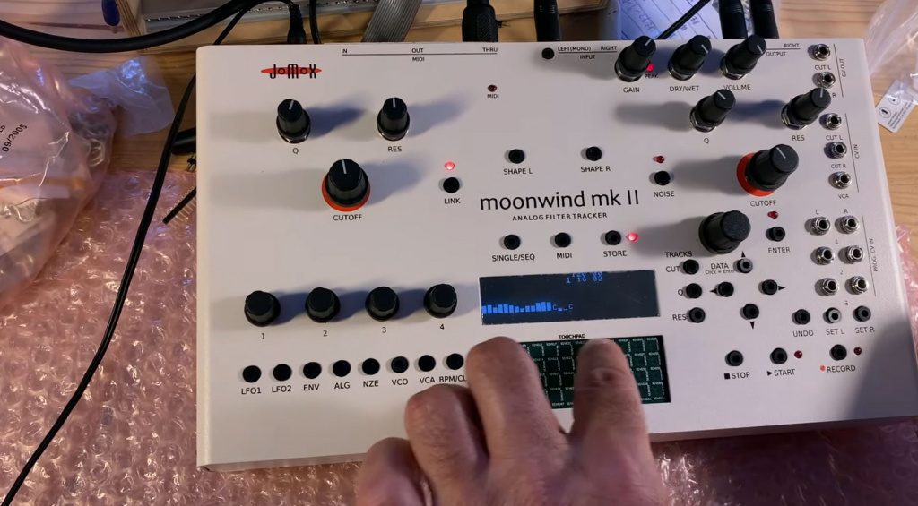 Superbooth Jomox Moonwind Mkii Standalone Analog Filter