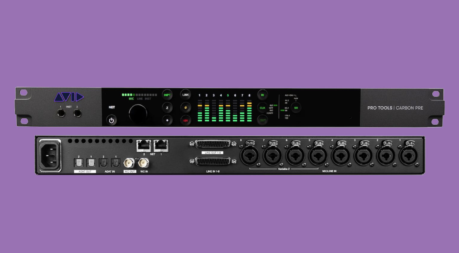 Avid Unveils The Pro Tools Carbon Pre Mic Preamp Interface