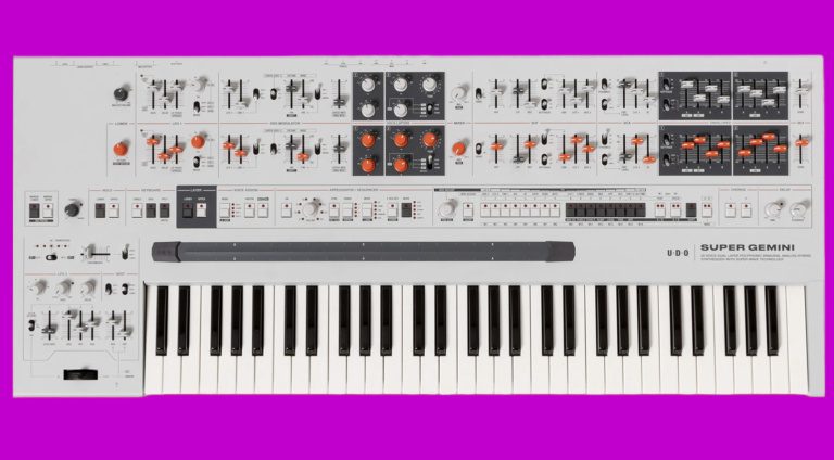 Superbooth 23 UDO Super Gemini 20 Voice Hybrid Synth Gearnews