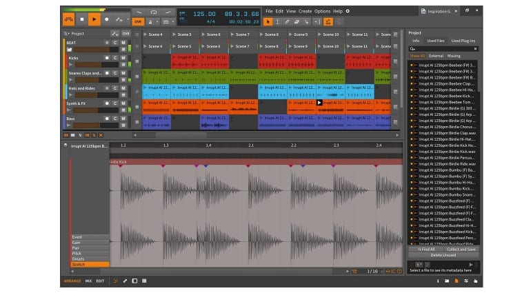 Irrupt Loop Collection for Bitwig
