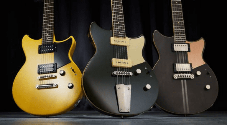 The Yamaha Revstar guitar range has now officially been launched worldwide and there are a loy of them! The styling is based on classic UK and Japanese street racing bikes apparently and there are some really nice finish options, touches to detail and custom pickup options