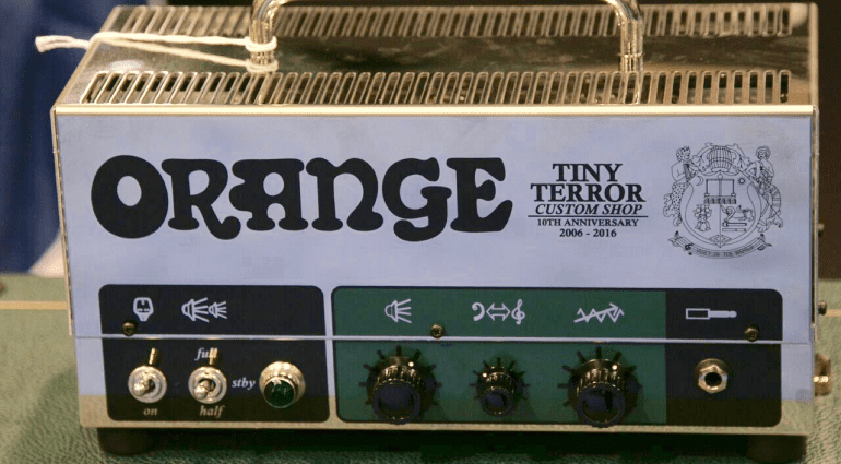 Tiny Terror 10th Anniversary Custom Shop Limited Edition hand wired head News, Guitar, Orange , cab, edition, head, limited, NAMM 2016, Orange