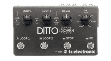 TC Electronics DittoX4 Looper pedal MIDI sync USB Looper