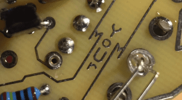 Silicon Germanium hybrid fuzz pedal built in USA Yellowcake your mom