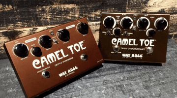Way Huge Dunlop Camel Toe 2 twin overdrive pedal.