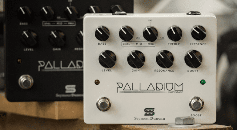 Seymour Duncan USA High Gain Palladium preamp pedal effect