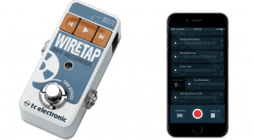 TC Electronics Wiretap Riff Recorder Apple iOS Android Bluetooth Recorder