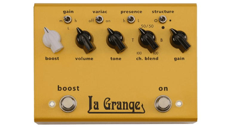 Bogner La Grange pedal FX pedal effects gold Vintage Marshall Plexi tones