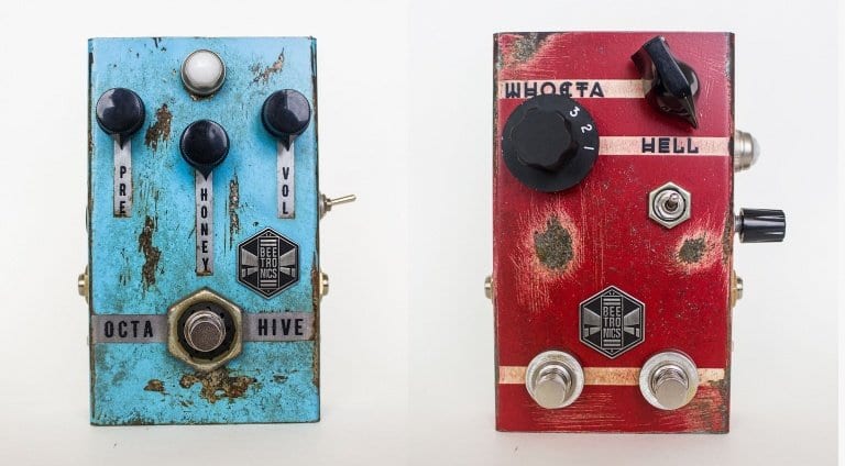 New Beetronics fuzz pedals - Hand-crafted relic'd honey-toned fuzz