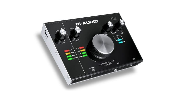 M-Audio M-Track 2X2 spot the difference