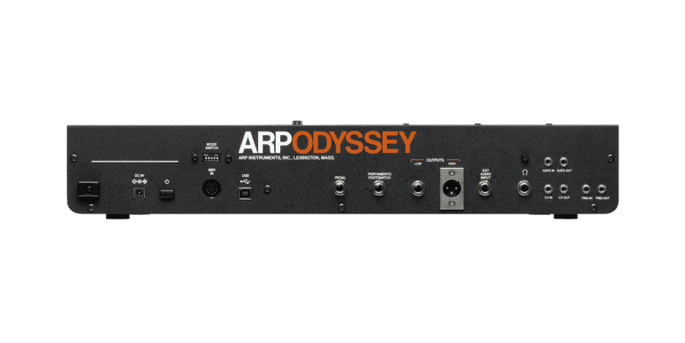 Korg Arp Odyssey Module Rev3 rear
