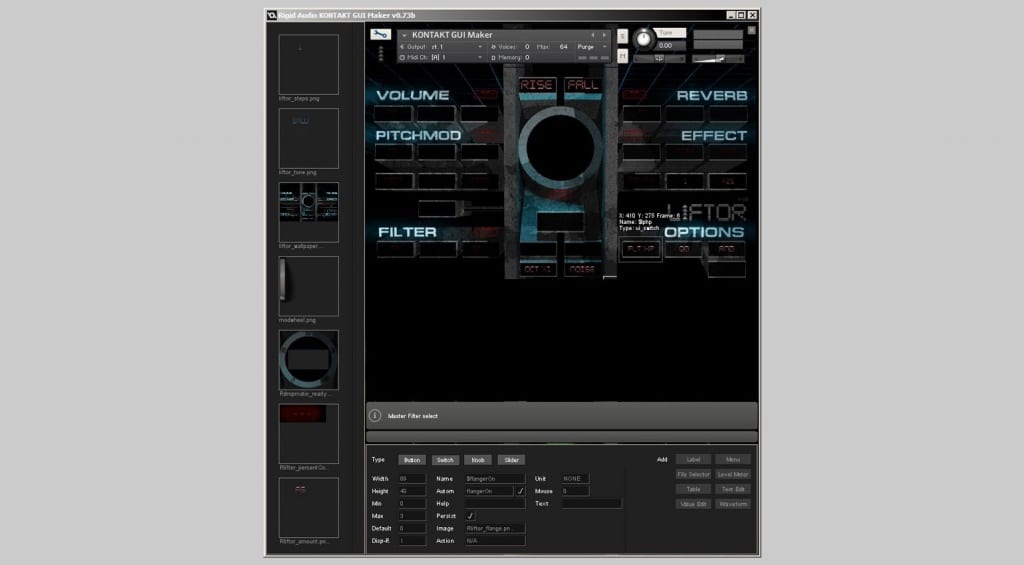 Build Kontakt interfaces with Rigid Audio's Kontakt GUI Maker ...