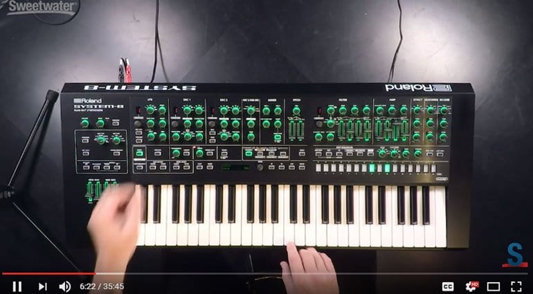 Roland System-8 Sweetwater Youtube