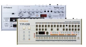 Roland Boutique TR-09 and TB-03