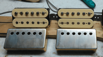 Geppetto Guitars Pickups Camelot PAF Humbuckers