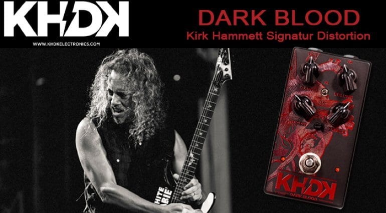 KHDK Electronics Dark Blood pedal