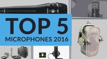 Top 5 Microphones 2016 gearnews.com