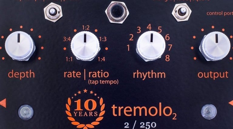 Empress Effects Limited run 10th Anniversary Tremolo pedal.
