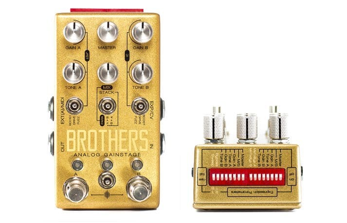 Chase Bliss Audio Brothers Analog Gainstage pedal 