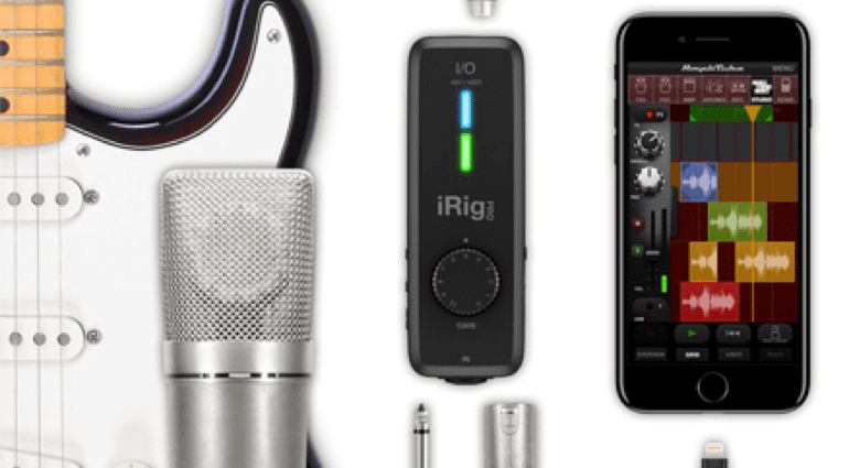 IK Multimedia iRig Pro I:O ins and outs