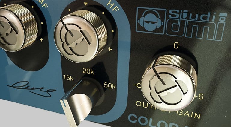 Acustica Audio & Studio DMI: Diamond Color EQ Plug-in - Close-up 1