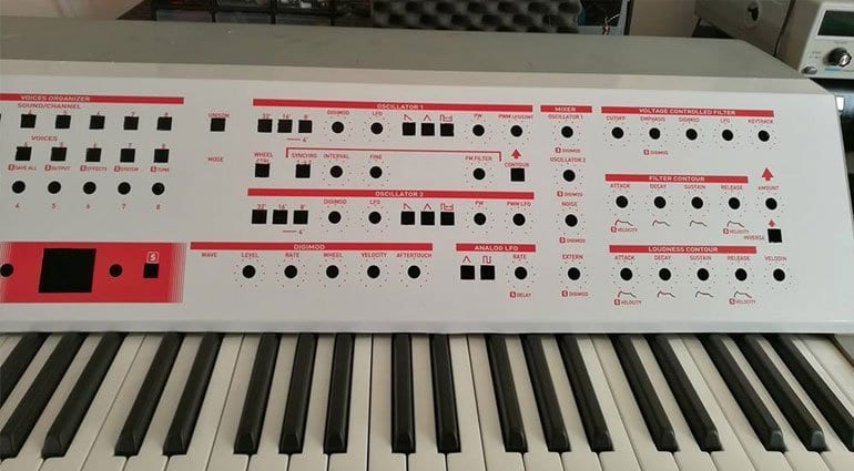 Baloran The River polyphonic synthesizer case