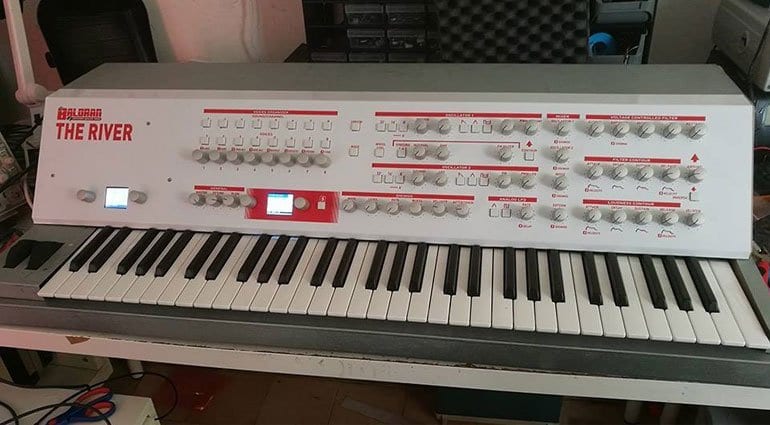 Baloran The River polyphonic synthesizer front