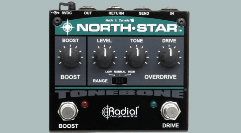 Radial Tonebone North-Star Overdrive Power Booster pedal