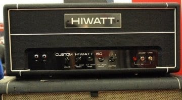 HiWatt Custom 50 prototype head