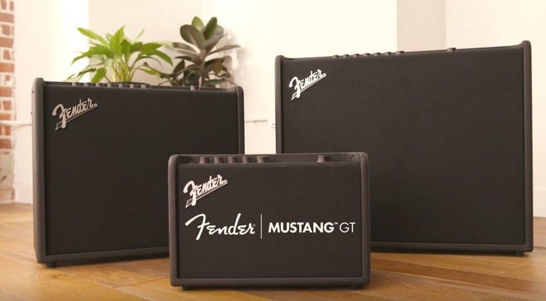 Fender Mustang GT amps Bluetooth Wi-Fi App enabled amplifiers