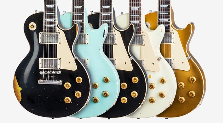 Gibson 2017 Les Paul Standard Painted-Over Series