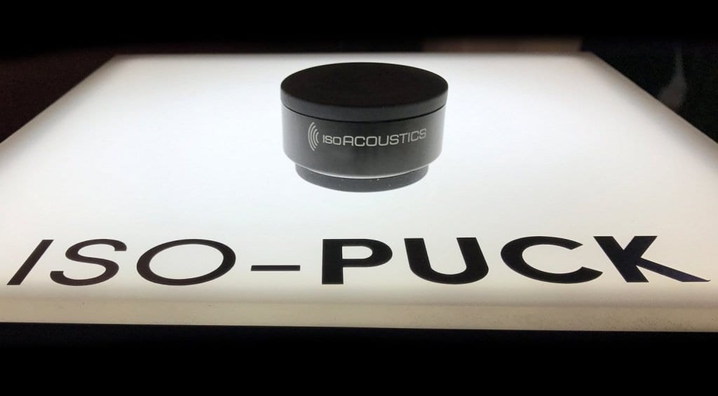 Get yourself pucked up! ISO-Puck isolates your studio monitors ...