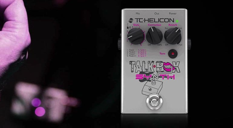 TC-Helicon TalkBox Synth pedal