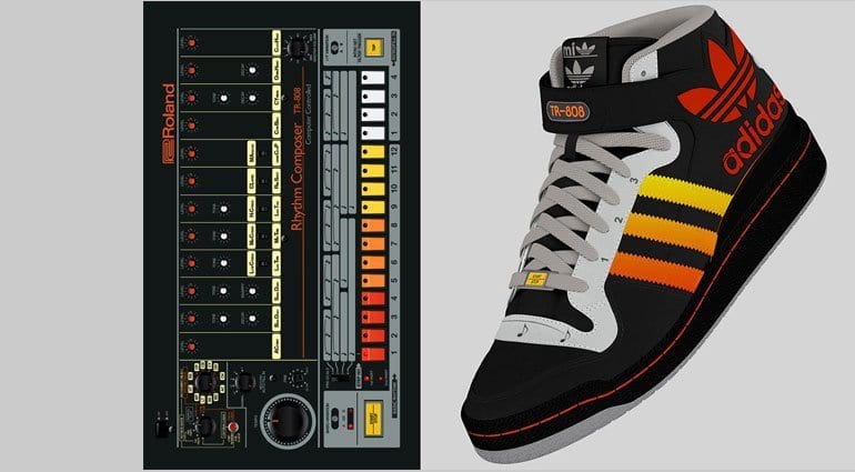 Concept Adidas TR-808 shoe