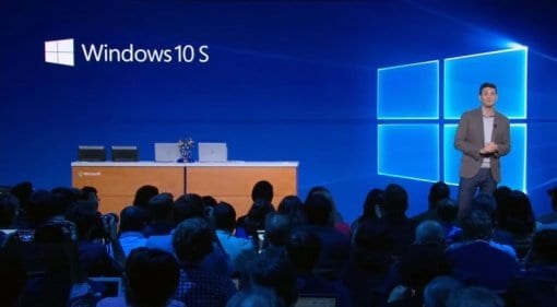 Microsoft Windows 10 S being announced
