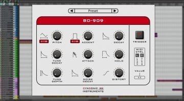 Synsonic BD-909 free plug-in
