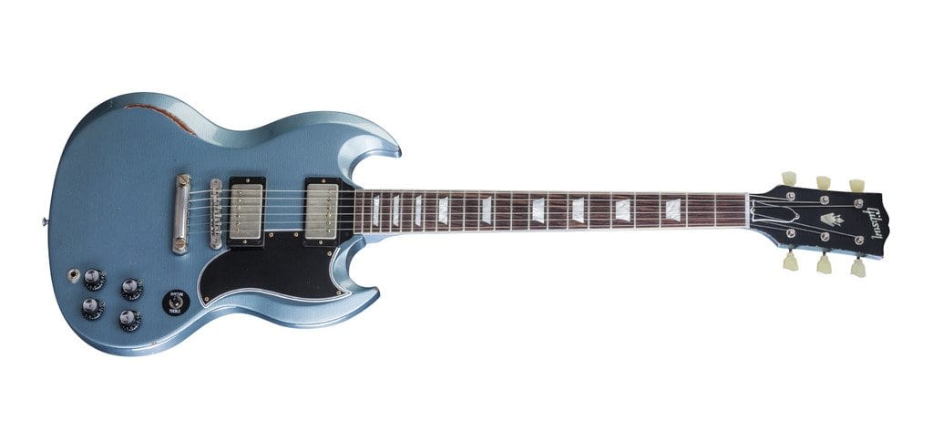 Gibson Heavy Aged SG Standard in Pelham Blue