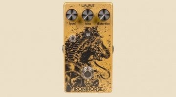 Walrus Audio Iron Horse V2 LM308 Distortion pedal