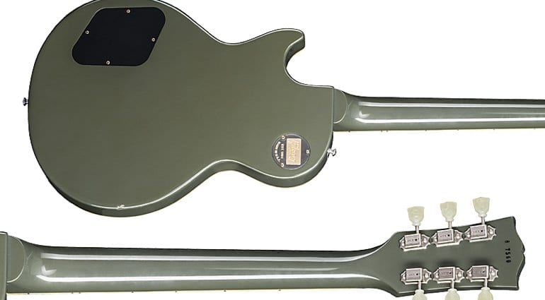 Gibson Les Paul Standard Oxford Gray damaged