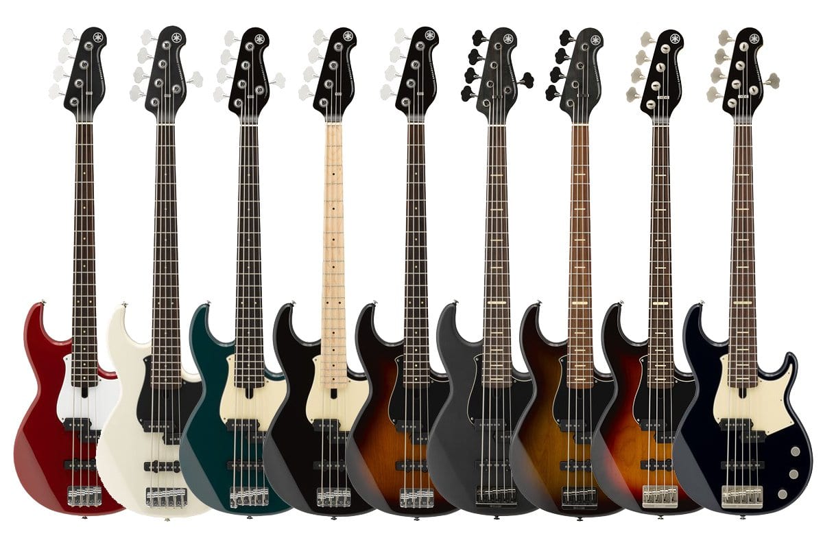 Yamaha 2017 BB series bass guitars