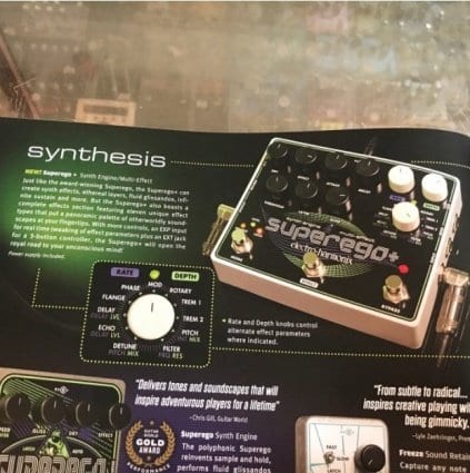 Leak: New Electro-Harmonix gear to include Superego+ pedal, new amp and