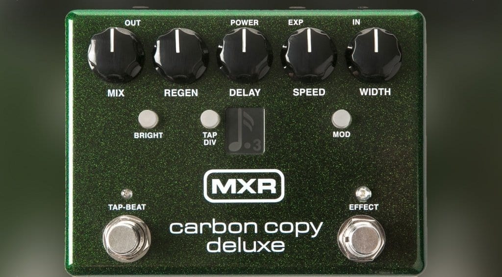 Pedal de delay MXR Carbon Copy Deluxe