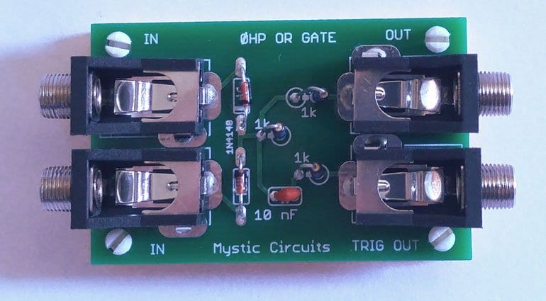 Mystic Circuits 0HP OR gate
