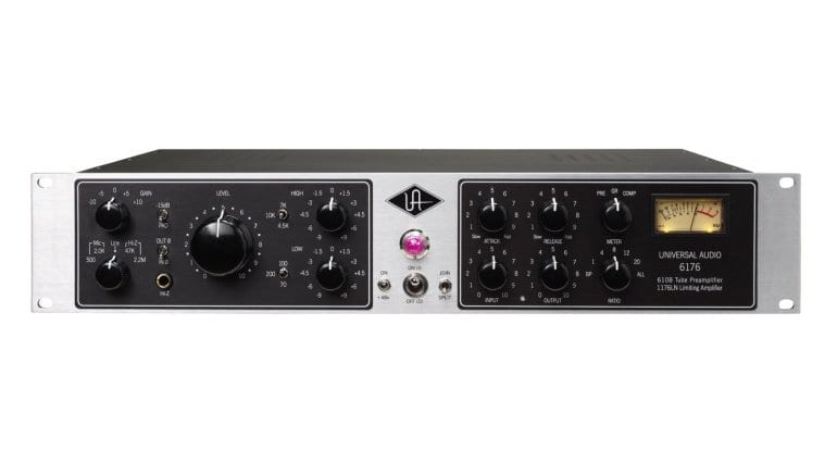 The Universal Audio 6176 channel strip