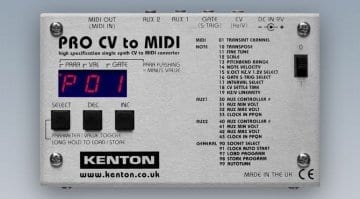 Kenton Pro MIDI to CV