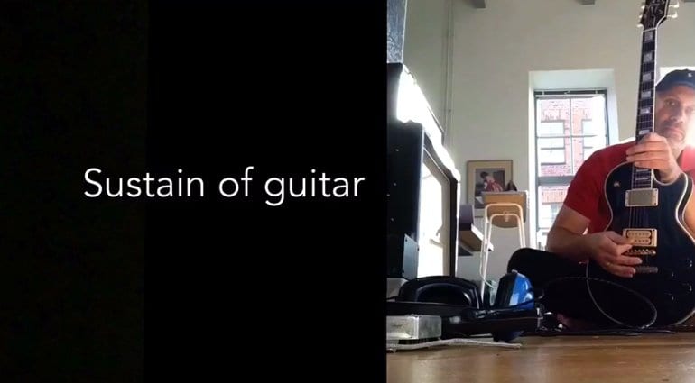 Gibson Les Paul vs a steel beam which has more sustain?