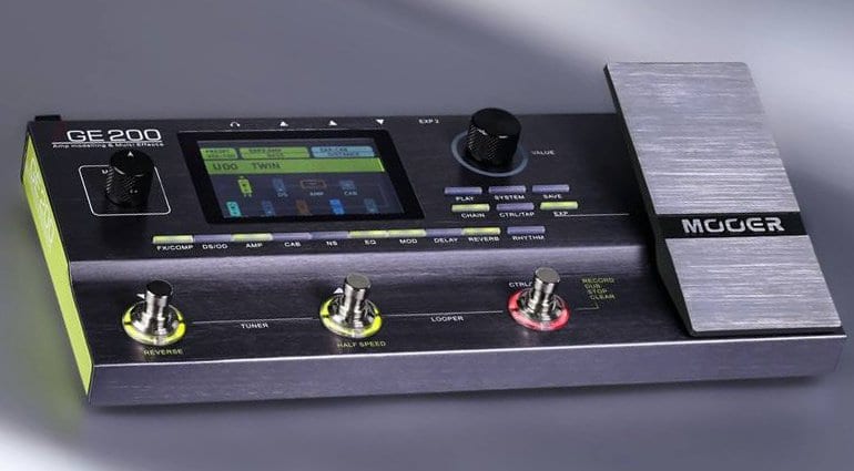Mooer GE200 multi-effects pedal: Boss GT-1 meets Line6 Helix 