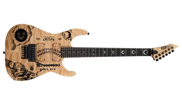 Kirk Hammett ESP Ouija Quilted Maple