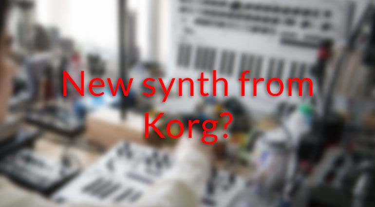 This is not an image of a new synth from Korg