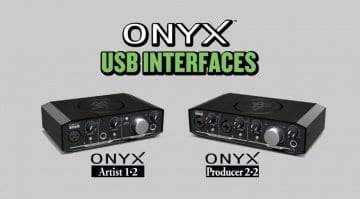 Mackie Onyx USB interfaces